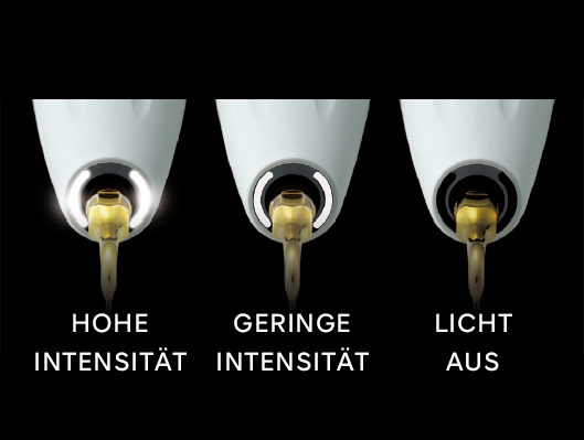 Einstellbare Lichtintensität